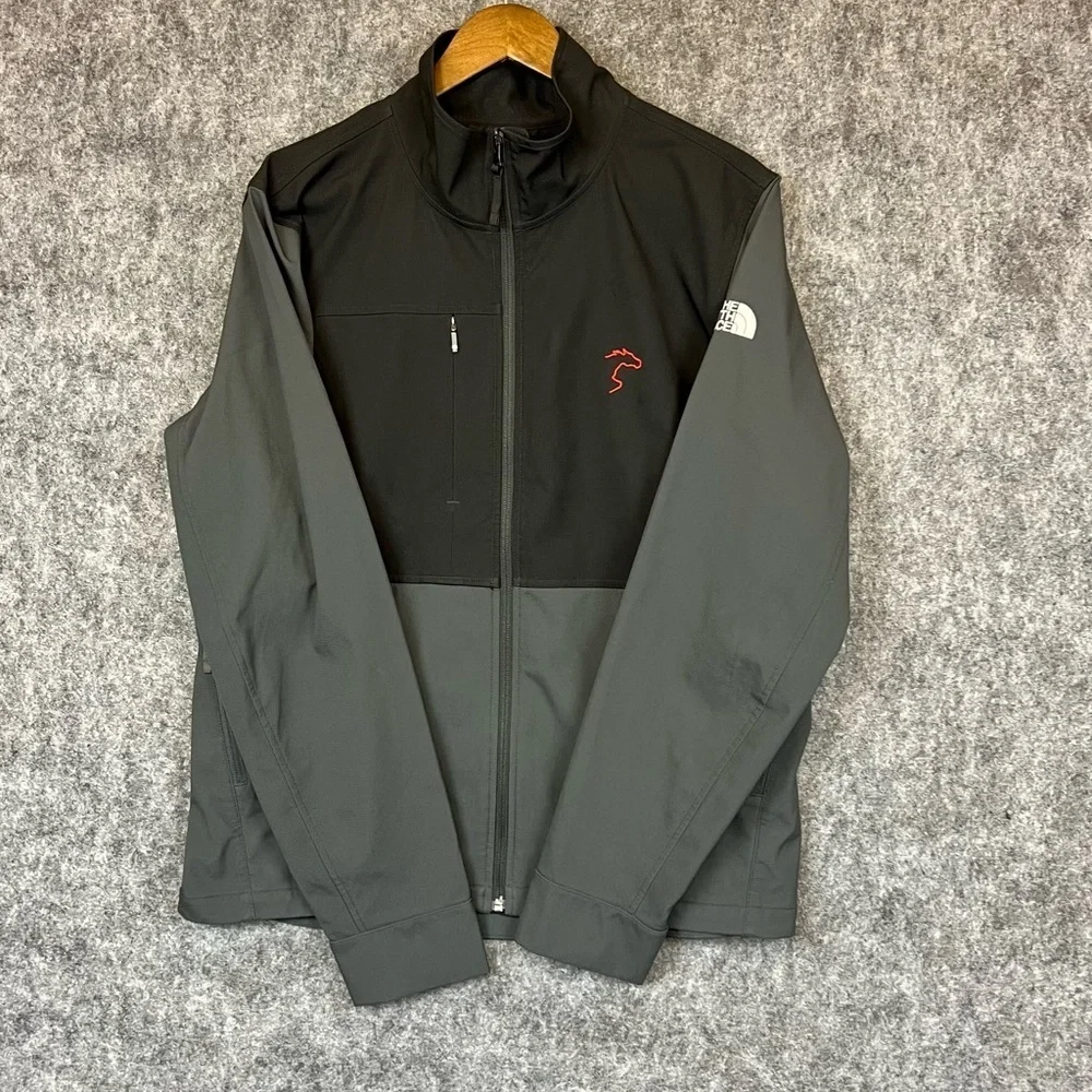 The North Face black and grey windbreaker jacket Men’s Size L